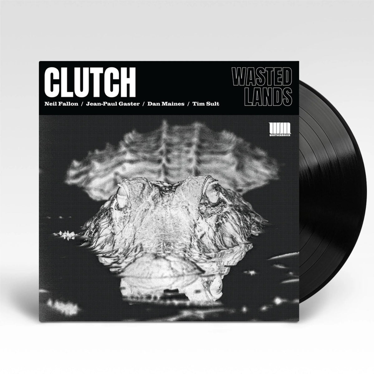 Clutch / Wasted Lands (Black Vinyl) - Merch Jungle - Official Clutch music and merch