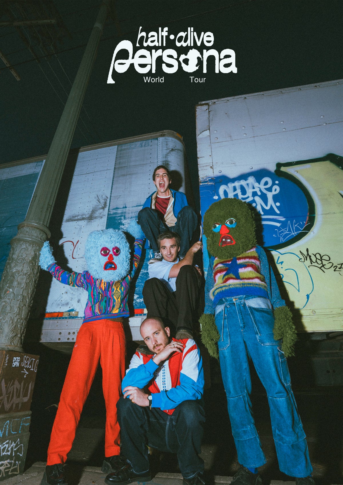Half Alive / Tour Poster - Merch Jungle - Official Half Alive music and merch