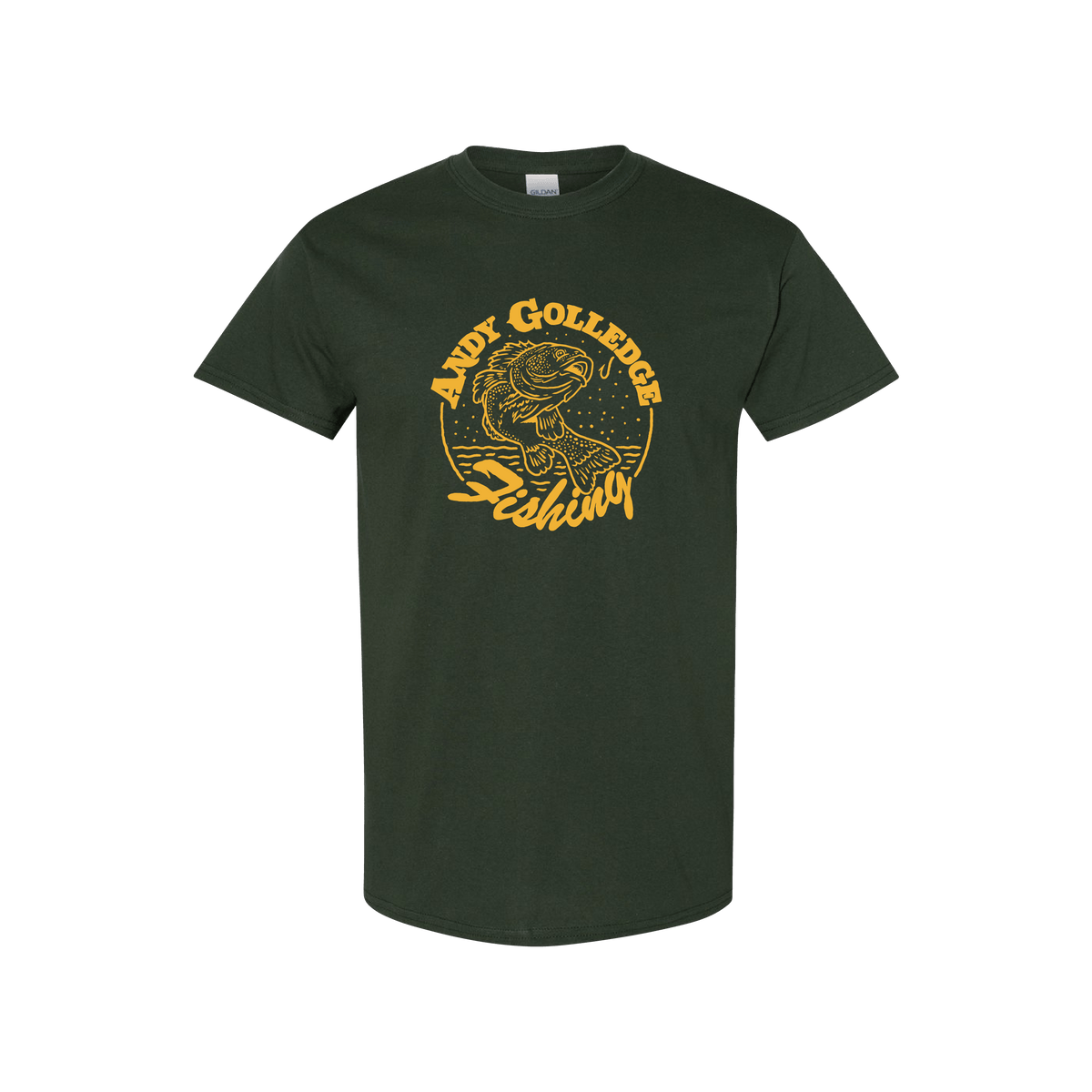Andy Golledge / Fishing Tee - Merch Jungle - Official Andy Golledge band t-shirts and band merch.