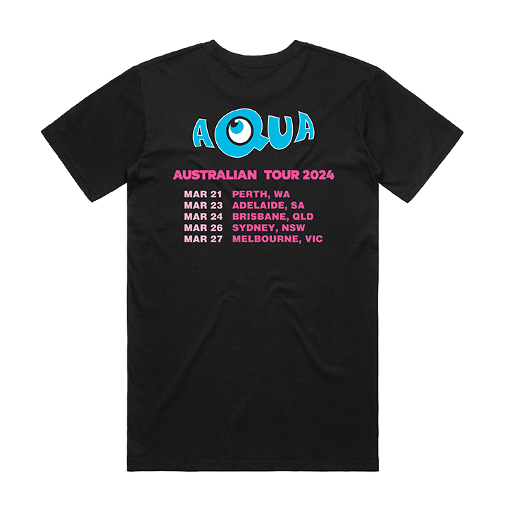 Aqua / Tour Tee - Merch Jungle - Official Aqua band t-shirts and band merch.