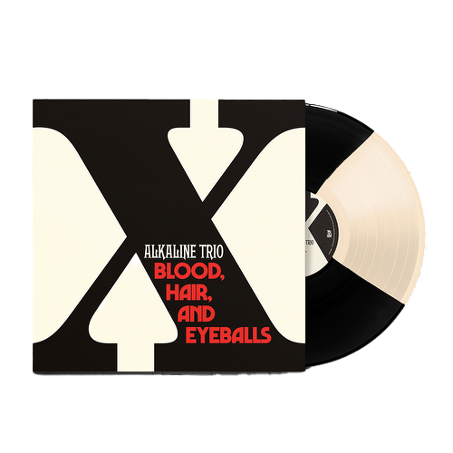 Alkaline Trio / Blood, Hair, And Eyeballs (Indie Excl Black & White LP) - Merch Jungle - Official Alkaline Trio music and merch