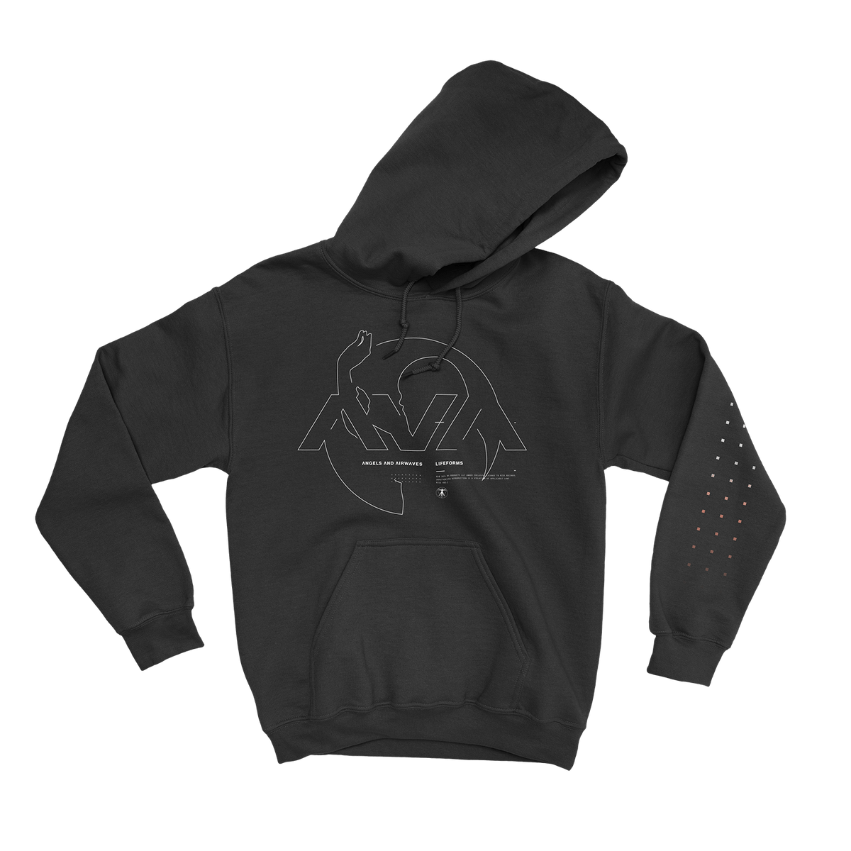 Angels & Airwaves / Lifeforms Hoodie - Merch Jungle - Official Rise Records music and merch
