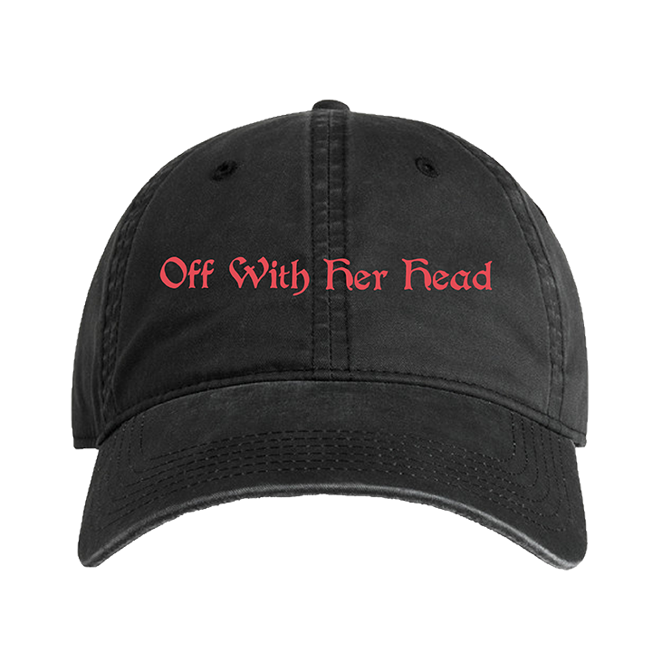 BANKS / Off With Her Head Cap (Faded Black) - Merch Jungle - Official BANKS music and merch