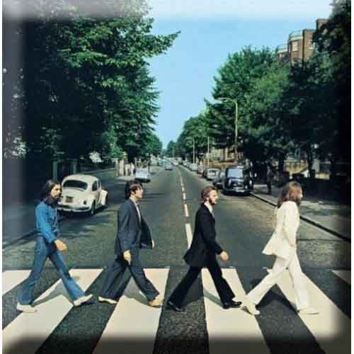 The Beatles / Abbey Road Fridge Magnet - Merch Jungle - Official The Beatles music and merch