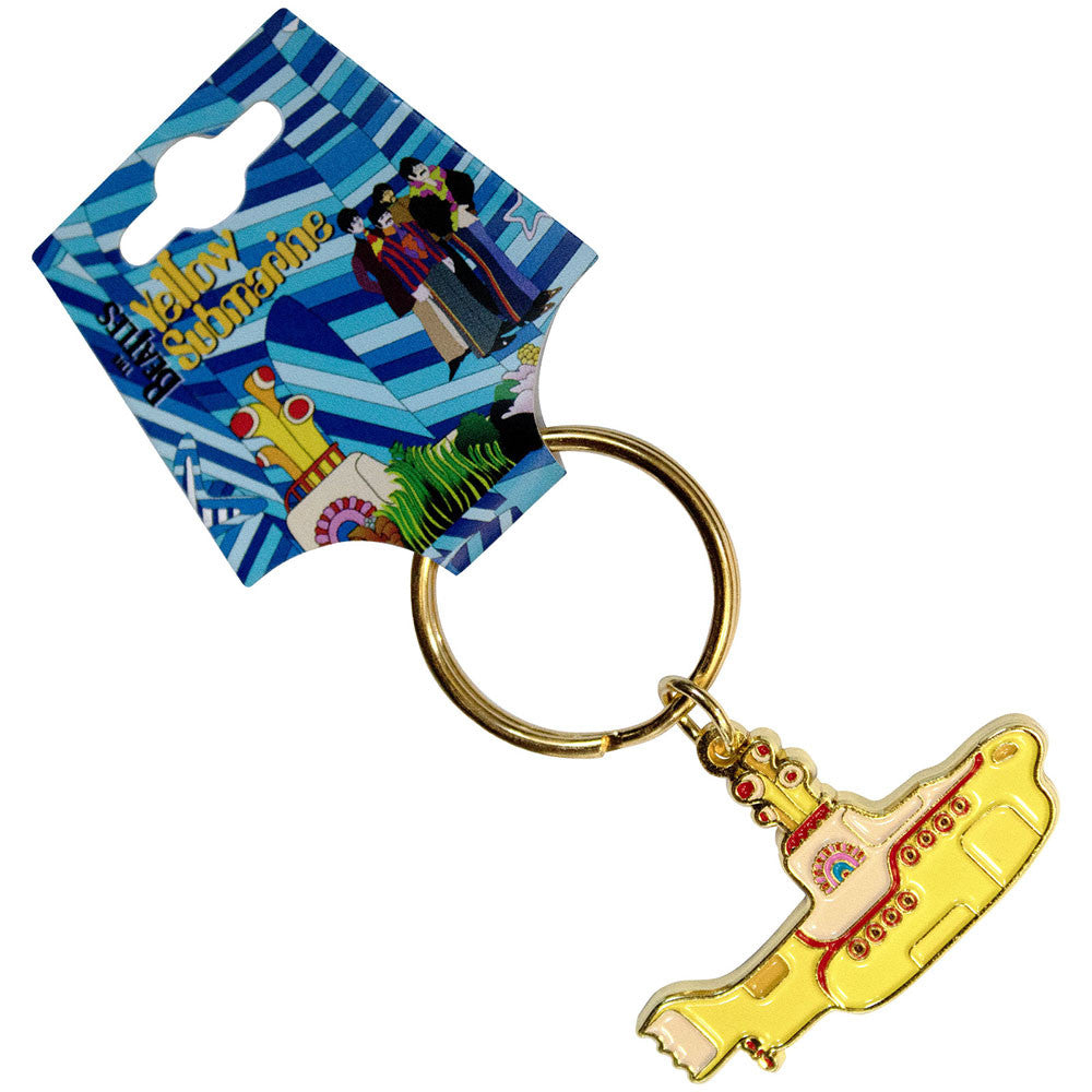 The Beatles / The Yellow Submarine Keychain - Merch Jungle - Official The Beatles music and merch