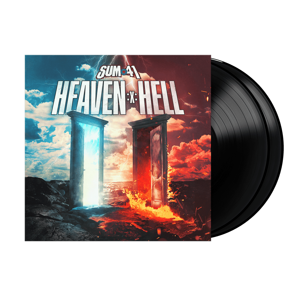 Sum 41 / Heaven :x: Hell (Vinyl) - Merch Jungle - Official Rise Records music and merch