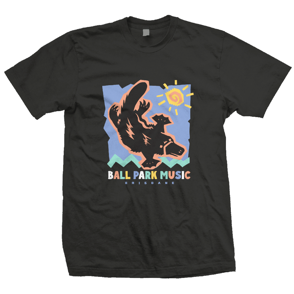Platypus Tee (Black) - Merch Jungle - Official Ball Park Music band t-shirts and band merch.