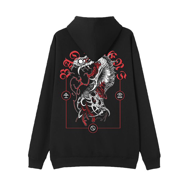 Bad Omens / Snake Hood (Black) - Merch Jungle - Official Bad Omens music and merch