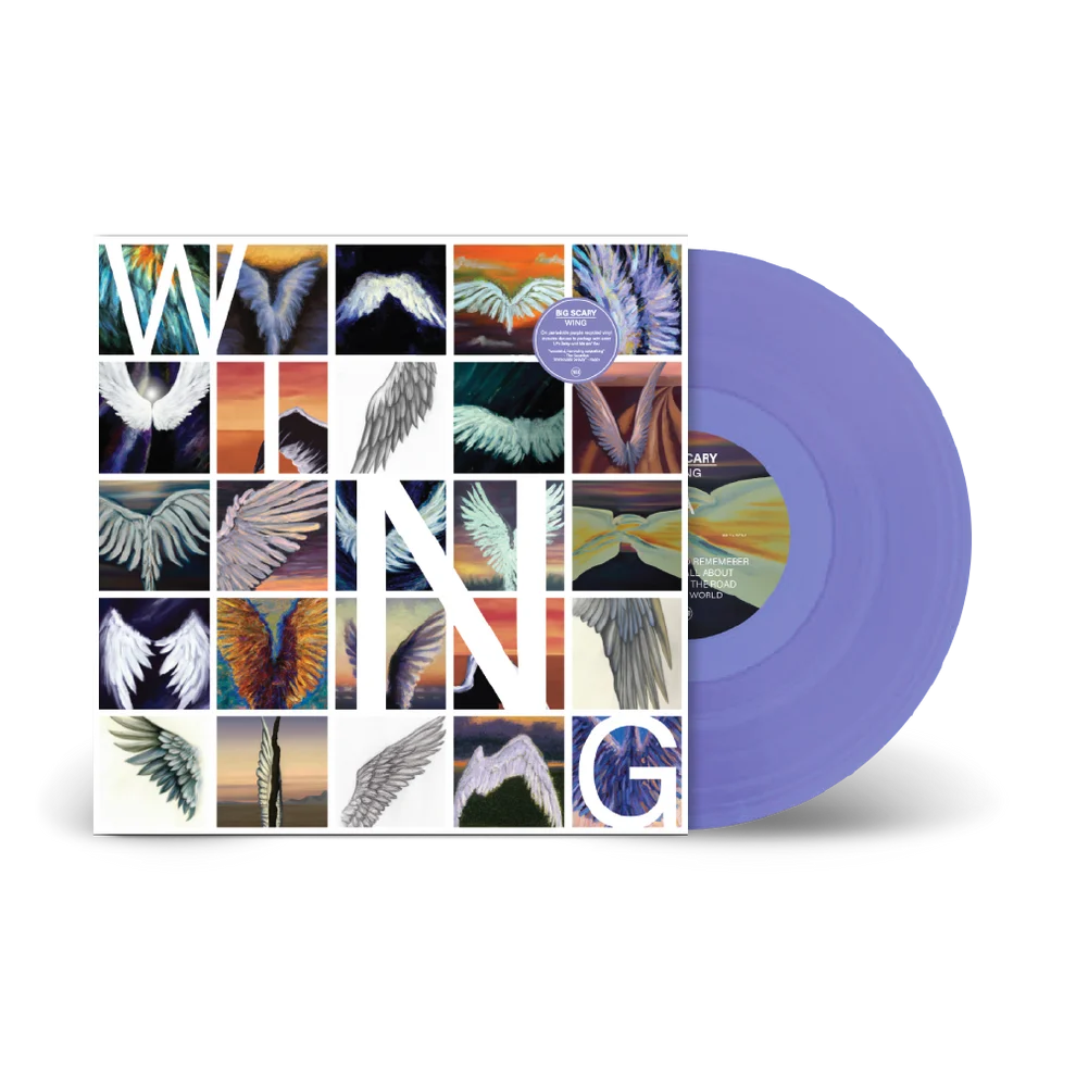 Big Scary / Wing (First Pressing, Periwinkle Purple Regrind Vinyl) - Merch Jungle - Official Big Scary music and merch
