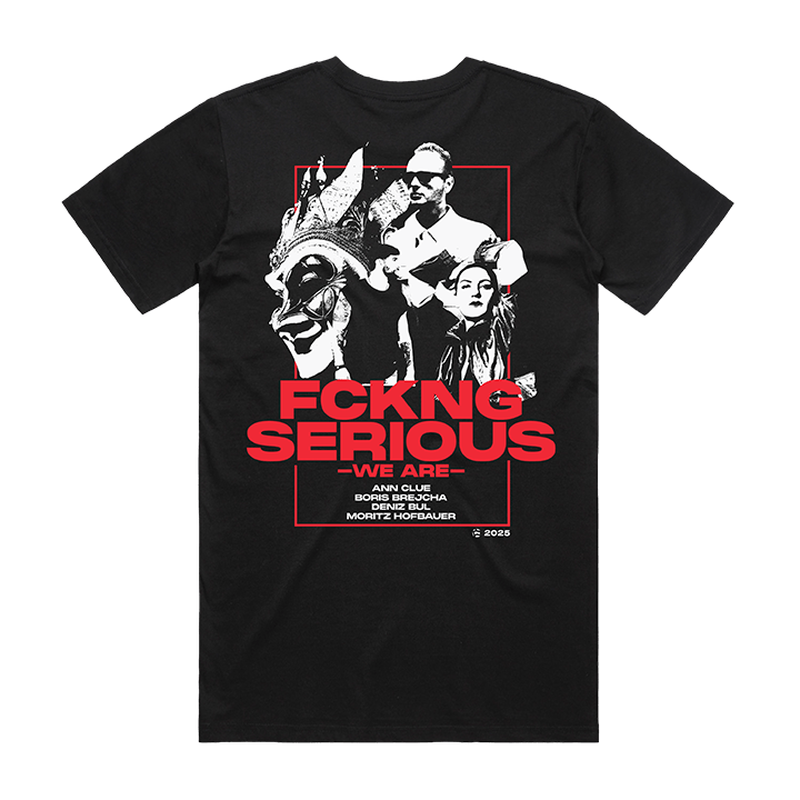 Boris Brejcha / Fckng Serious Tee (Black) - Merch Jungle - Official Boris Brejcha music and merch