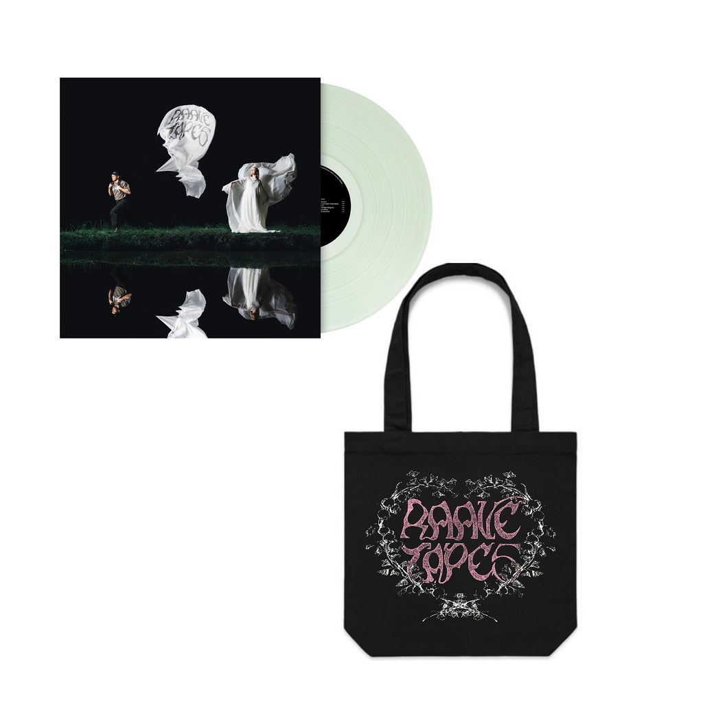 RAAVE TAPES / RAAVE TAPES Vinyl + Tote Bundle - Merch Jungle - Official RAAVE TAPES band t-shirts and band merch.