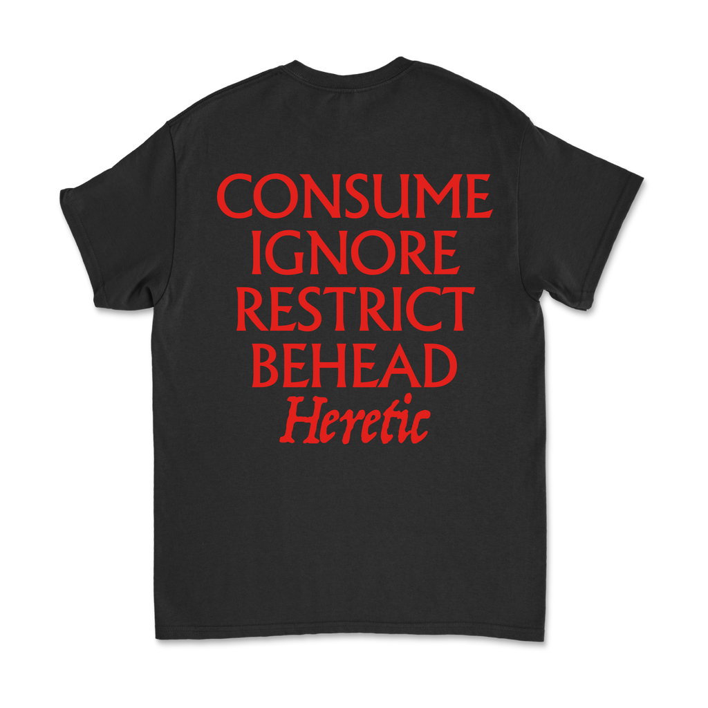 Heretic Tee - Merch Jungle - Official Bury Tomorrow band t-shirts and band merch.