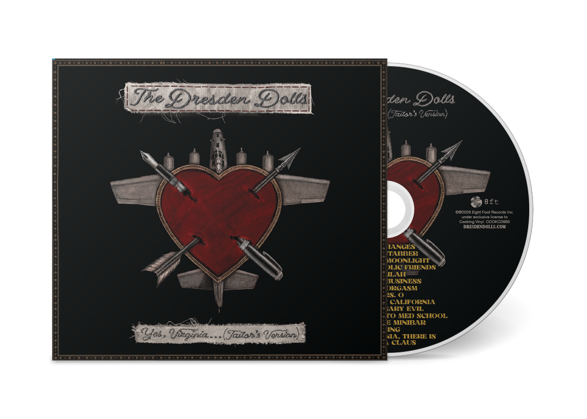 The Dresden Dolls / Yes, Virginia...(Tailors Version) Deluxe Digipack CD - Merch Jungle - Official Dresden Dolls music and merch