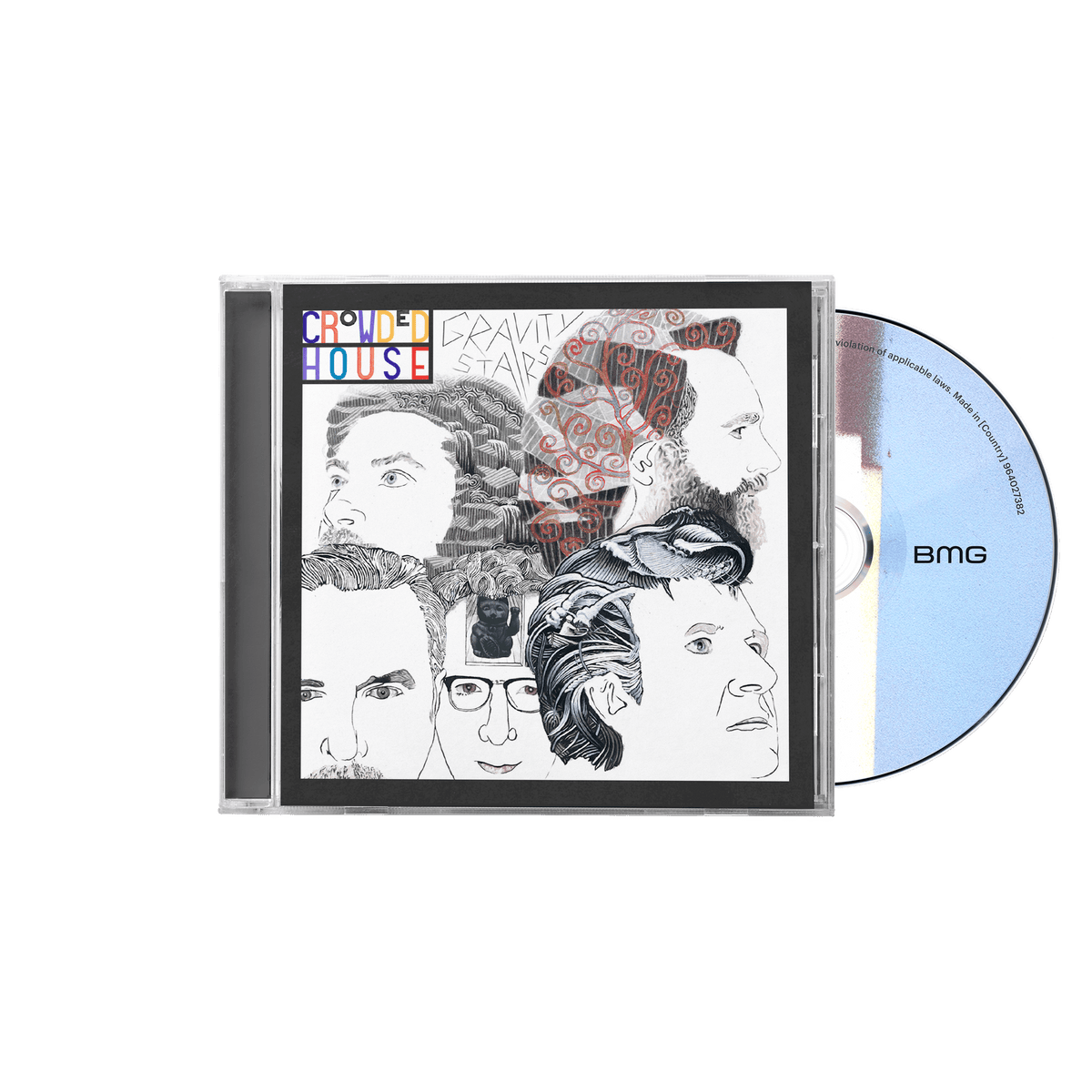 Crowded House / Gravity Stairs CD - Merch Jungle - Official Crowded House music and merch