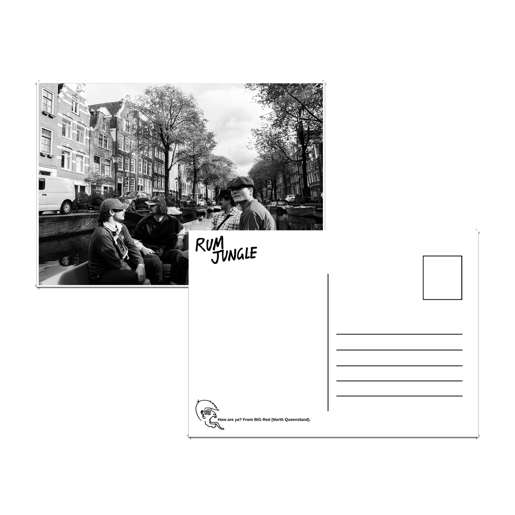 Rum Jungle / Postcard 2 (Canals of Amsterdam) + Recency Bias Digital Download - Merch Jungle - Official Rum Jungle music and merch