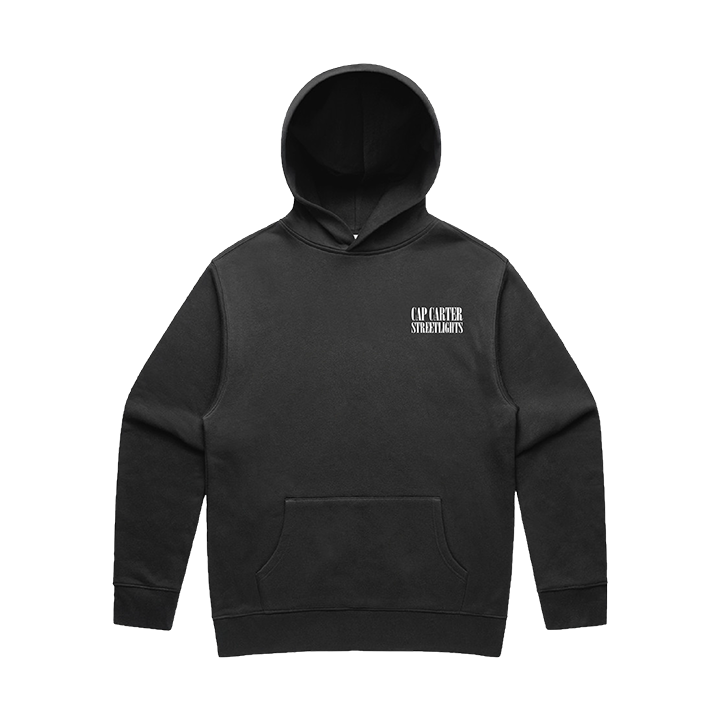 Cap Carter / Streetlights Hood (Faded Black) - Merch Jungle - Official Cap Carter music and merch