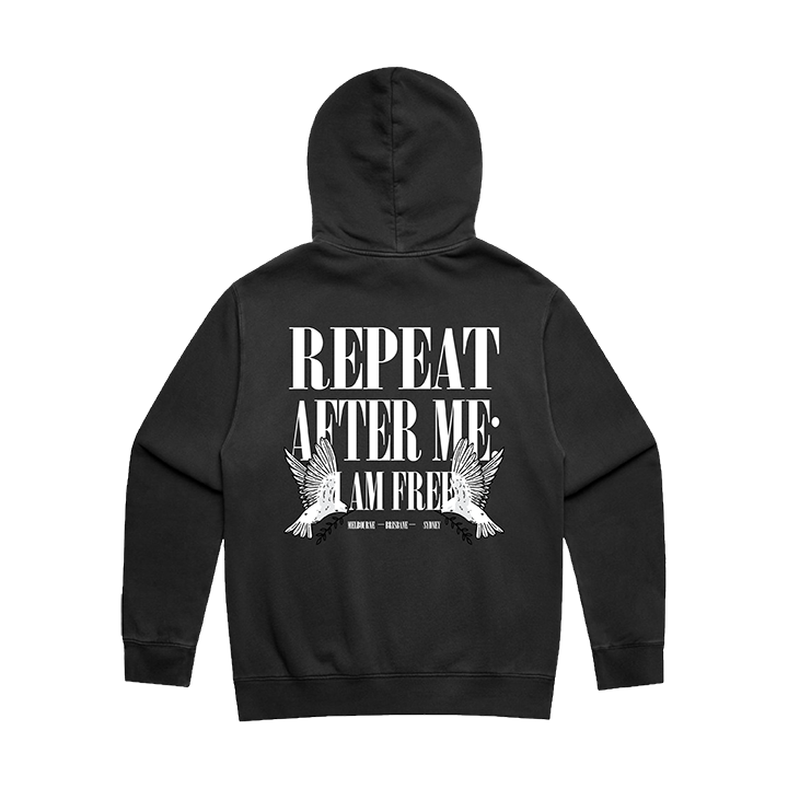 Cap Carter / Streetlights Hood (Faded Black) - Merch Jungle - Official Cap Carter music and merch
