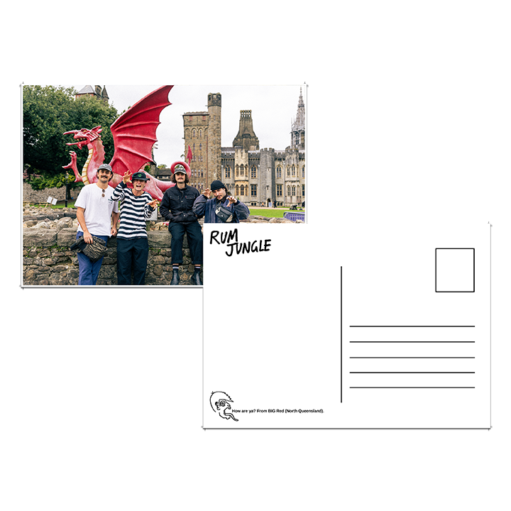 Rum Jungle / Postcard 2 (Cardiff) + Recency Bias Digital Download - Merch Jungle - Official Rum Jungle music and merch