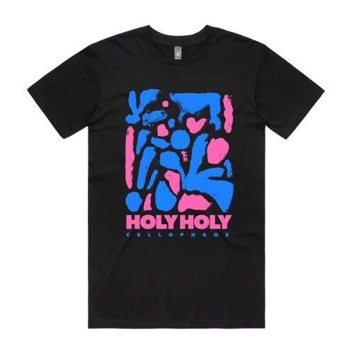 Cellophane Black Tee - Merch Jungle - Official Holy Holy band t-shirts and band merch.
