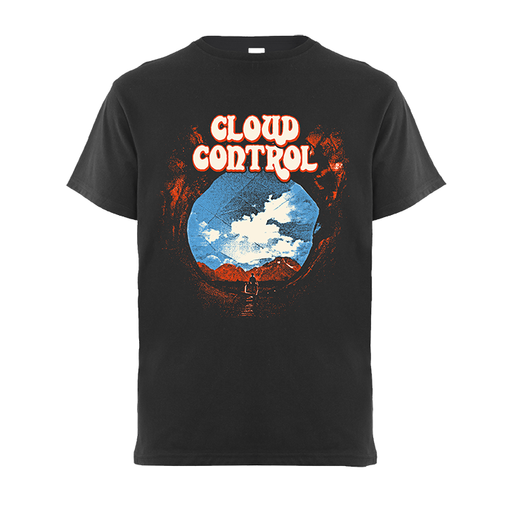 Cloud Control / Bliss Release Tour Tee (Black) - Merch Jungle - Official Cloud Control music and merch