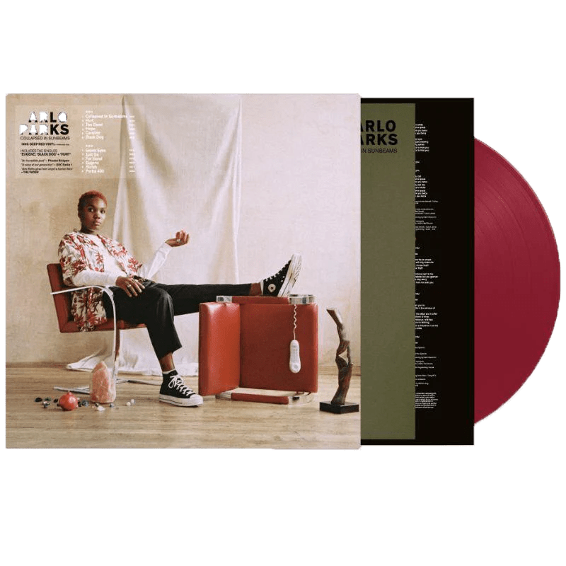Arlo Parks  / Collapsed in Sunbeams (Deep Red Vinyl) - Merch Jungle - Official Arlo Parks music and merch
