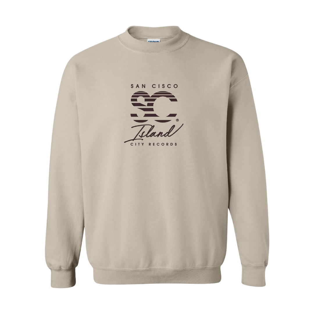 San Cisco  / Island City Records Sweater (Cream) - Merch Jungle - Official San Cisco music and merch
