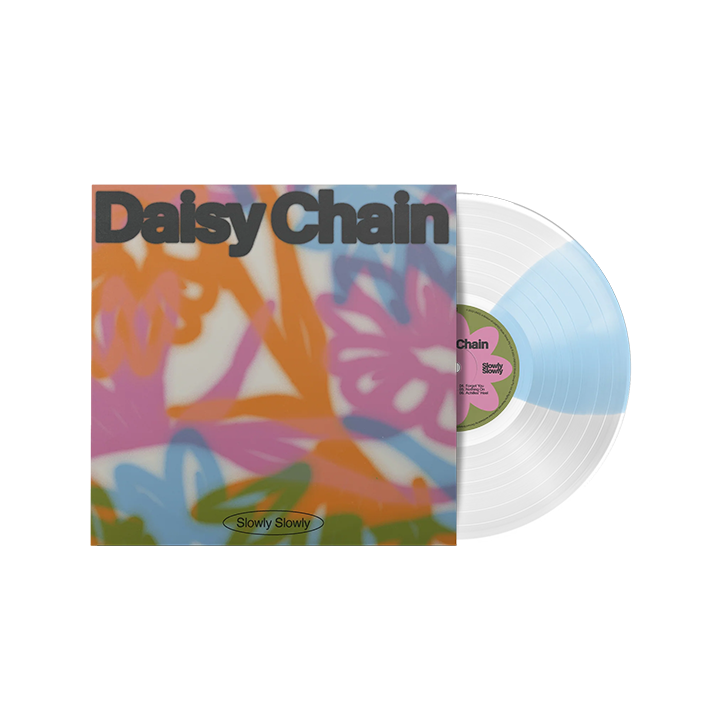 Slowly Slowly / Daisy Chain (Ultra Clear and Blue Butterfly Vinyl) - Merch Jungle - Official Slowly Slowly music and merch