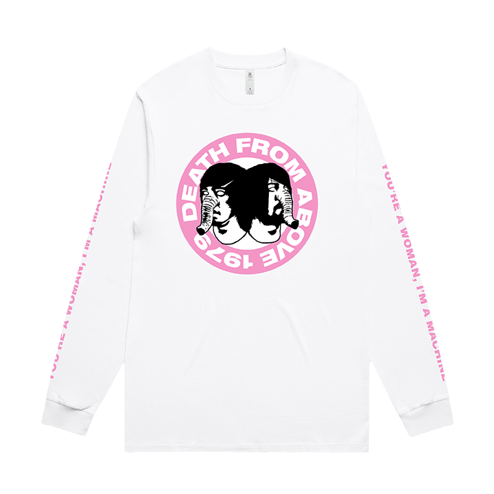 Death From Above 1979 / Woman/Man Longsleeve - Merch Jungle - Official Death From Above 1979 music and merch