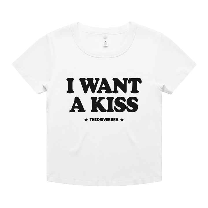 The Driver Era / Want A Kiss Baby Tee - Merch Jungle - Official The Driver Era music and merch