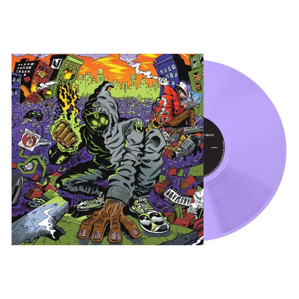 Denzel Curry & Kenny Beats / Unlocked (Australian Exclusive Translucent Purple Vinyl) - Merch Jungle - Official Denzel Curry & Kenny Beats music and merch