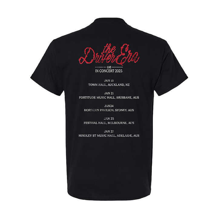 The Driver Era / Tour Tee - Merch Jungle - Official The Driver Era music and merch