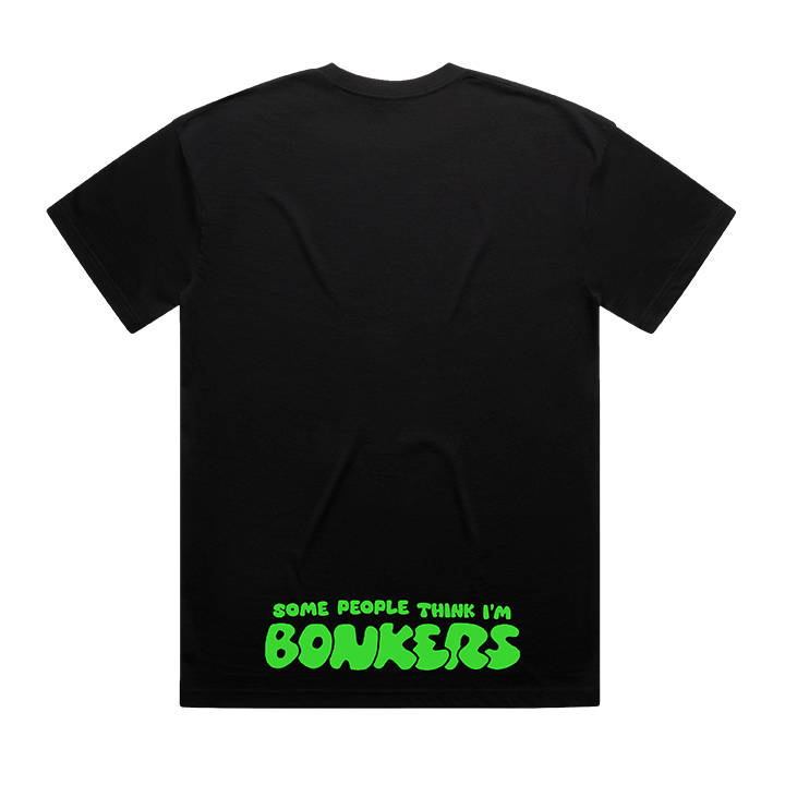 Dizzee Rascal / Bonkers Tee - Merch Jungle - Official Dizzee Rascal music and merch