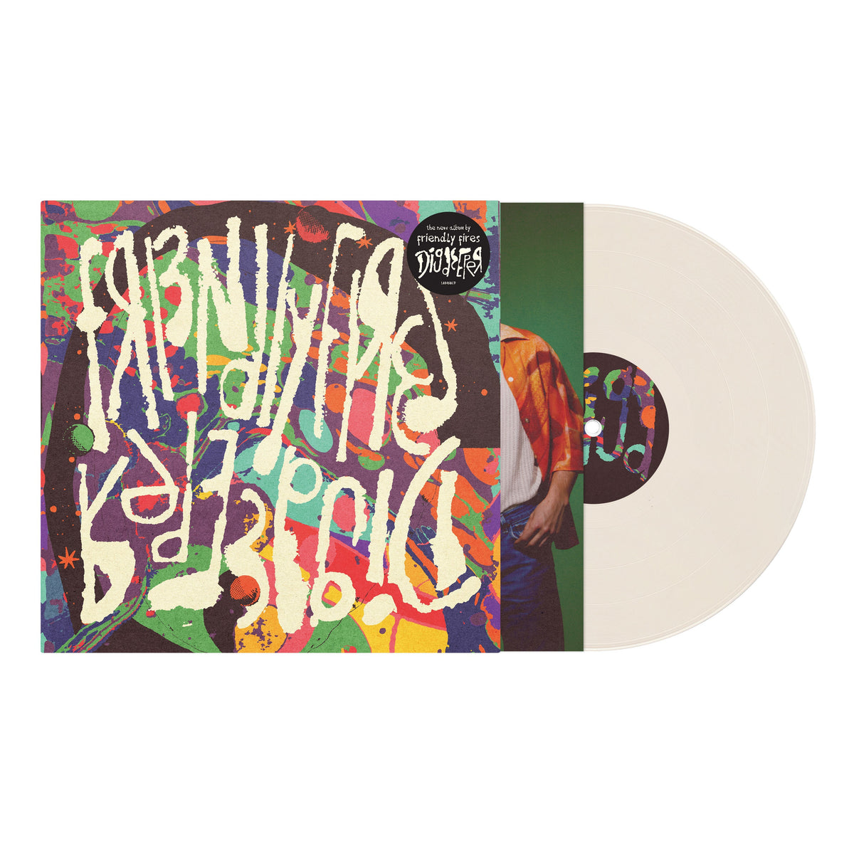 Friendly Fires / Dig Deeper (Indie Exclusive Cream White Vinyl) - Merch Jungle - Official Friendly Fires music and merch