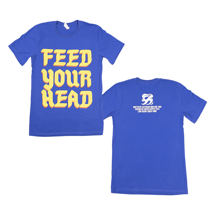 Hiatus Kaiyote / Feed Your Head Tee (LHCC Mart) - Merch Jungle - Official Hiatus Kaiyote music and merch