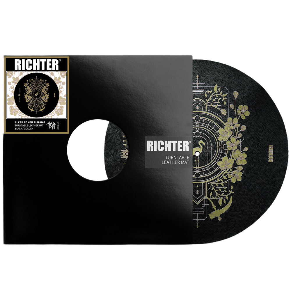 Sleep Token / Flamingo Leather Turntable Slipmat - Merch Jungle - Official Sleep Token music and merch