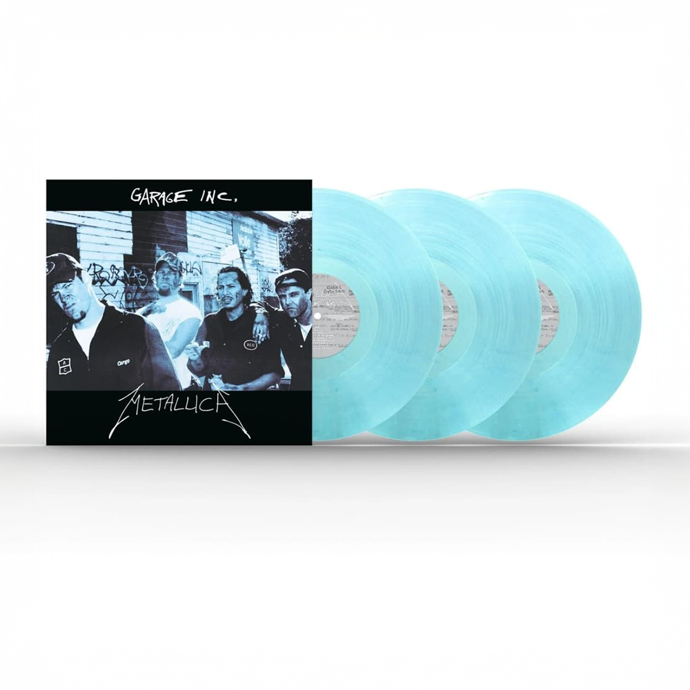Metallica  / Garage Inc. (Limited Edition Fade To Blue 3LP) - Merch Jungle - Official Metallica music and merch