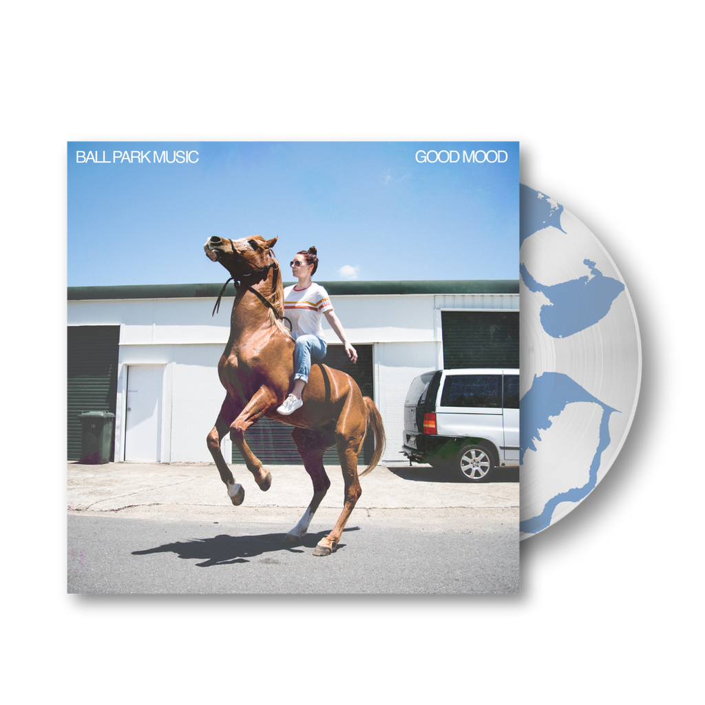 Ball Park Music / GOOD MOOD (Limited Edition White/Sky Blue Vinyl) - Merch Jungle - Official Ball Park Music music and merch