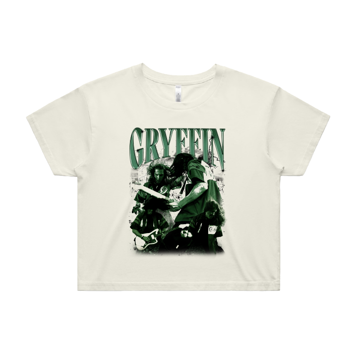 Gryffin / Wo's Crop Tee - Merch Jungle - Official Gryffin music and merch