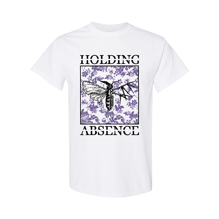 Holding Absence / Floral Moth Tee - Merch Jungle - Official Holding Absence music and merch