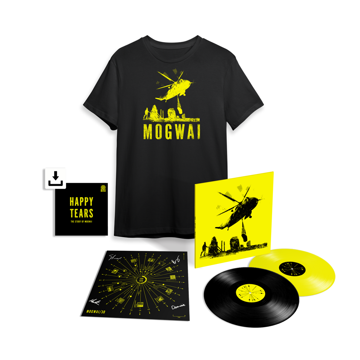 Mogwai / Happy Tears 2LP Bundle - Merch Jungle - Official Mogwai music and merch