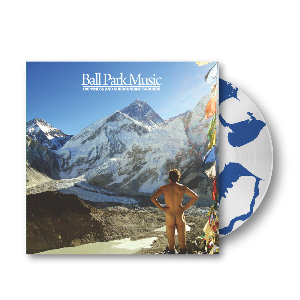 Ball Park Music / Happiness and Surrounding Suburbs (Limited Edition White/Dark Blue Vinyl) - Merch Jungle - Official Ball Park Music music and merch