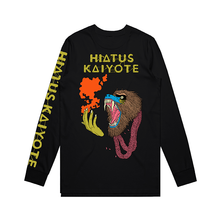 Hiatus Kaiyote / Baboon Firehand Longsleeve - Merch Jungle - Official Hiatus Kaiyote music and merch