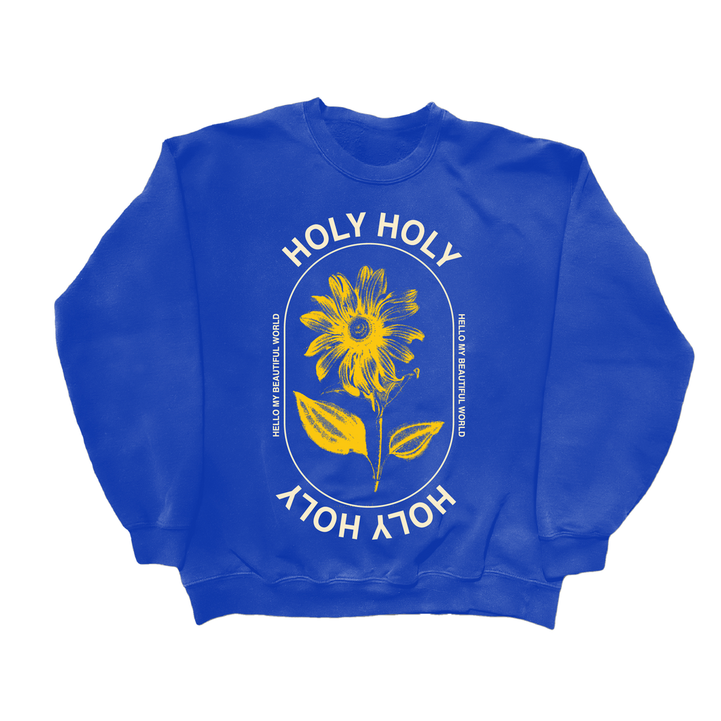 Hello My Beautiful World Sweater - Merch Jungle - Official Holy Holy band t-shirts and band merch.