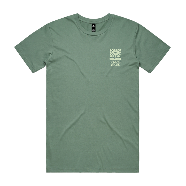 Hollow Coves / Ocean Tee (Sage) - Merch Jungle - Official Hollow Coves music and merch