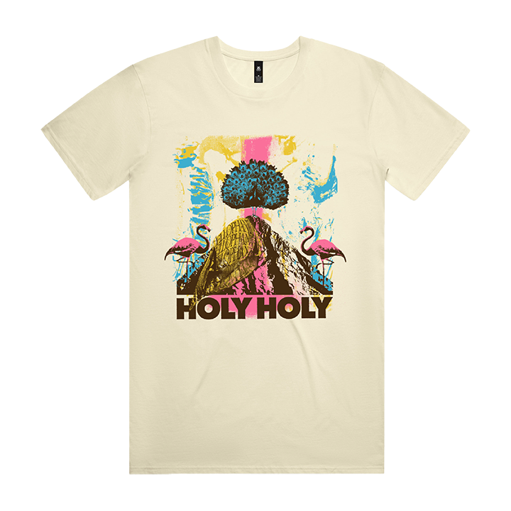 Holy Holy / Grand Hiatus Tour Tee (Butter) - Merch Jungle - Official Holy Holy music and merch