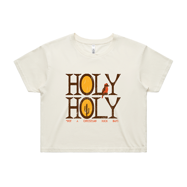 Holy Holy / Not A Christian Crop - Merch Jungle - Official Holy Holy band t-shirts and band merch.