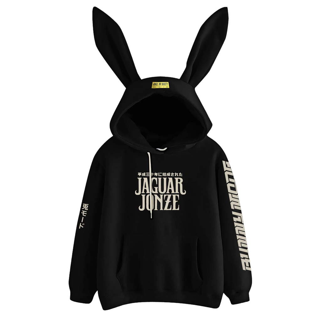 Jaguar Jonze/ Bunny Mode Hoodie - Merch Jungle - Official Jaguar Jonze band t-shirts and band merch.