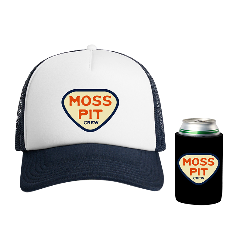 Ian Moss Moss Pit Cap + Stubby Holder - Merch Jungle - Official Ian Moss music and merch