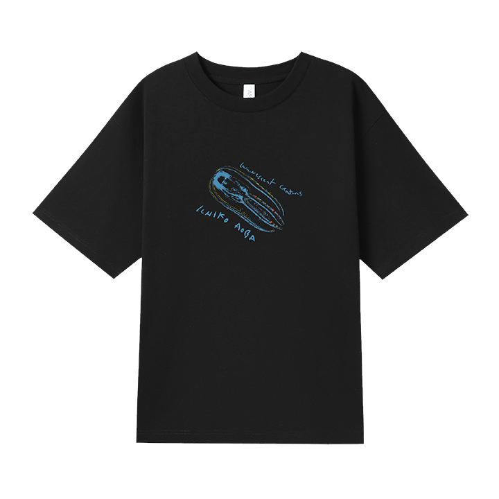 Ichiko Aoba / Luminescent Creatures Tee (Black) - Merch Jungle - Official Ichiko Aoba music and merch