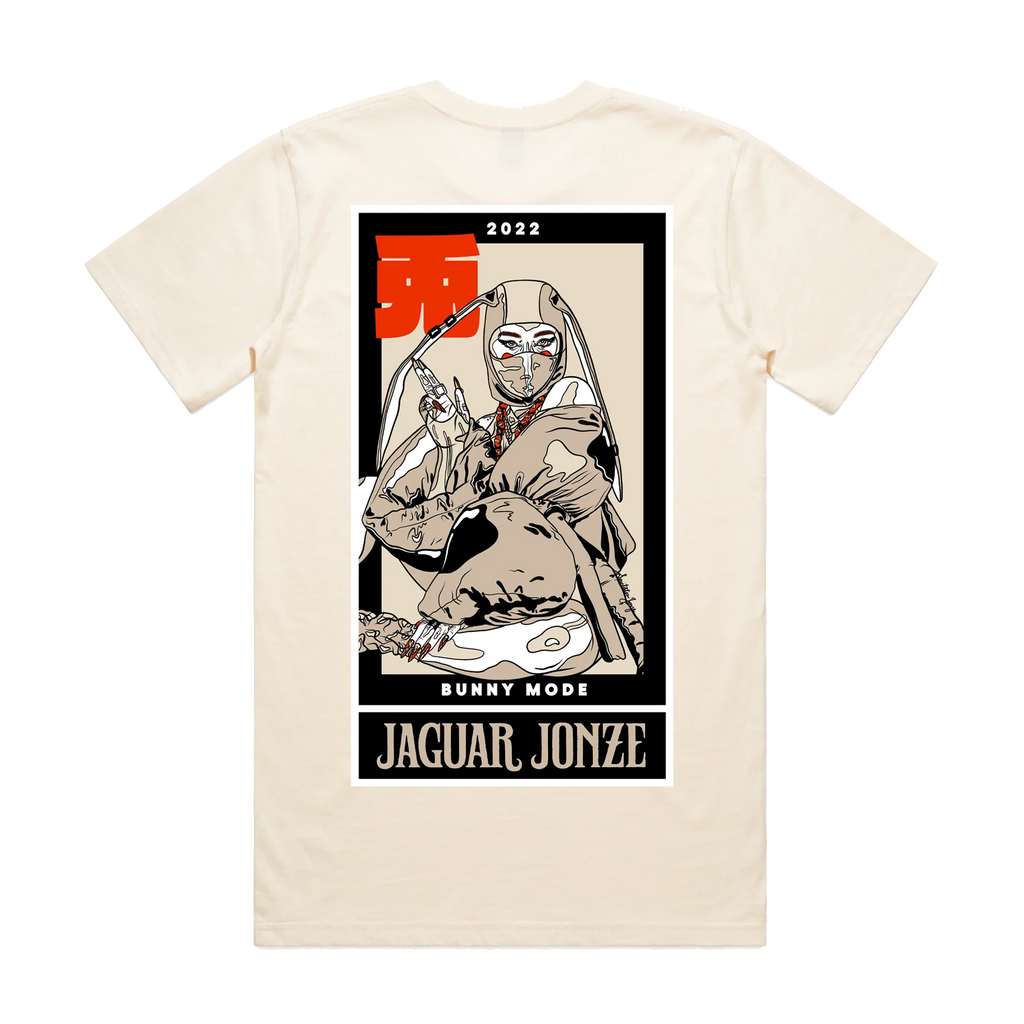 Jaguar Jonze/ Bunny Mode T-shirt - Merch Jungle - Official Jaguar Jonze band t-shirts and band merch.
